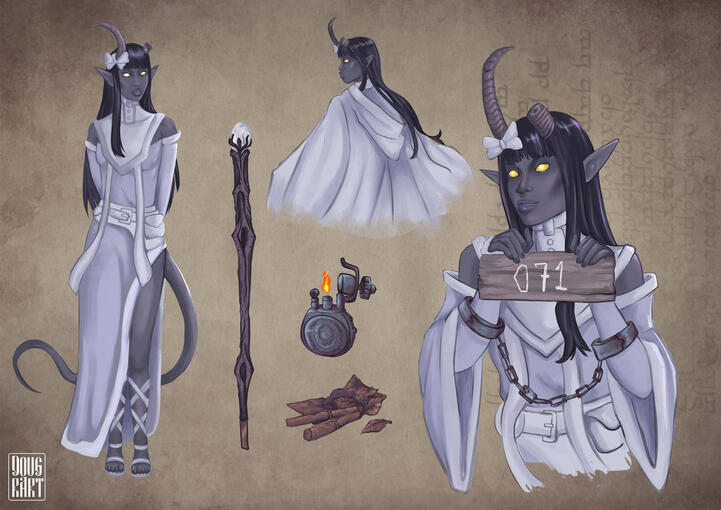 CHARACTER SHEET - 85 USD